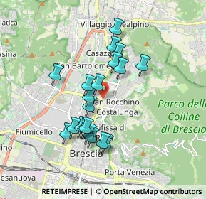 Mappa Piazzale Francesco Roncalli, 25127 Brescia BS, Italia (1.5325)