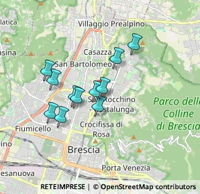 Mappa Piazzale Francesco Roncalli, 25127 Brescia BS, Italia (1.38455)