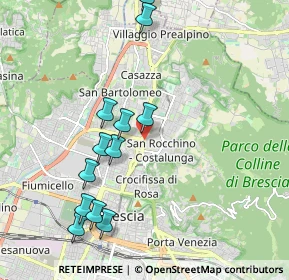 Mappa Piazzale Francesco Roncalli, 25127 Brescia BS, Italia (2.085)