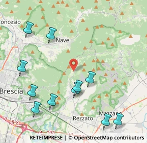 Mappa Via Maddalena, 25082 Botticino BS, Italia (4.95182)
