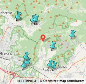 Mappa Via Maddalena, 25082 Botticino BS, Italia (4.85182)