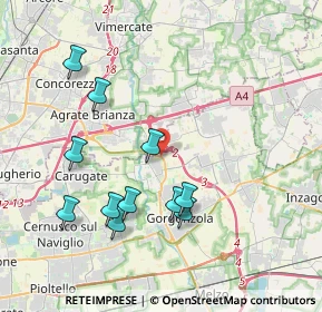 Mappa SP 13, 20060 Pessano con Bornago MI, Italia (3.96)