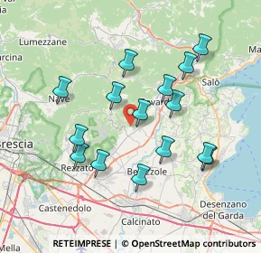 Mappa Via S. Rocco, 25080 Paitone BS, Italia (6.95067)
