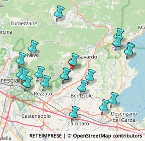 Mappa Via S. Rocco, 25080 Paitone BS, Italia (8.8995)