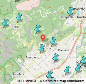 Mappa Via S. Rocco, 25080 Paitone BS, Italia (3.458)