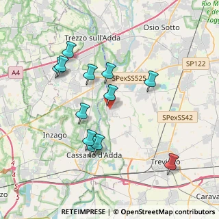 Mappa Via Gorizia, 24045 Fara Gera d'Adda BG, Italia (3.65417)