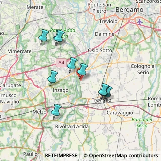 Mappa Via Gorizia, 24045 Fara Gera d'Adda BG, Italia (6.67091)