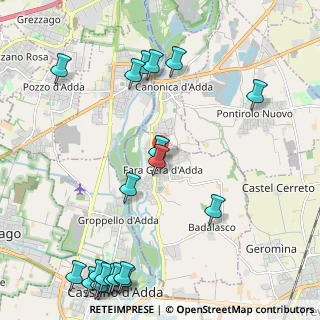 Mappa Via Gorizia, 24045 Fara Gera d'Adda BG, Italia (2.9485)