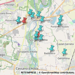 Mappa Via Gorizia, 24045 Fara Gera d'Adda BG, Italia (1.99267)