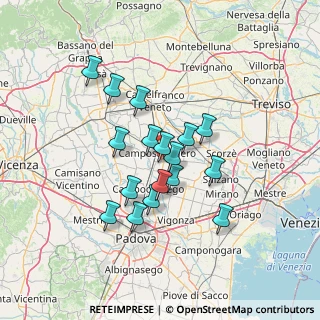 Mappa Via Straelle San Pietro, 35012 Camposampiero PD, Italia (11.17588)