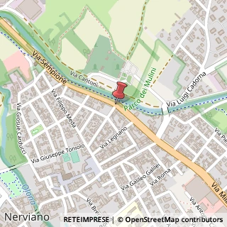 Mappa Via Sempione,  33, 20014 Nerviano, Milano (Lombardia)