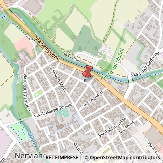 Mappa Via Giovanni Pascoli, 1, 20014 Nerviano, Milano (Lombardia)