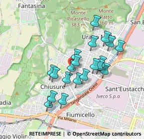 Mappa Via dei Cominazzi, 25127 Brescia BS, Italia (0.743)