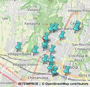 Mappa Via degli Acciaiuoli, 25127 Brescia BS, Italia (1.80471)