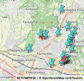 Mappa Via degli Acciaiuoli, 25127 Brescia BS, Italia (2.4)