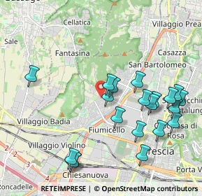 Mappa Via dei Cominazzi, 25127 Brescia BS, Italia (2.158)