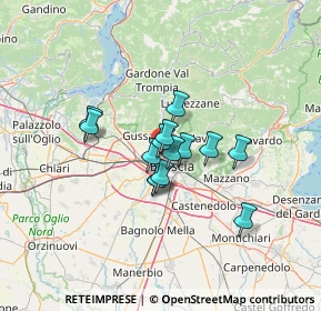 Mappa Via degli Acciaiuoli, 25127 Brescia BS, Italia (8.40429)