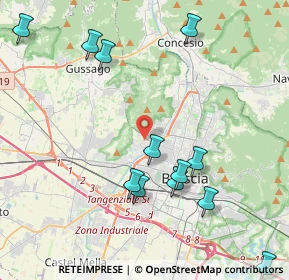 Mappa Via dei Cominazzi, 25127 Brescia BS, Italia (4.7375)