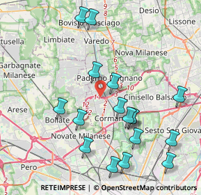 Mappa Via Trieste, 20037 Paderno Dugnano MI, Italia (4.34941)