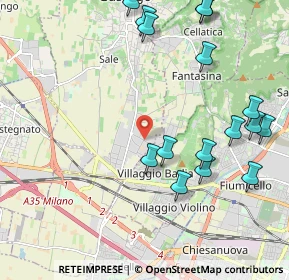 Mappa Via Camillo Golgi, 25064 Brescia BS, Italia (2.44625)