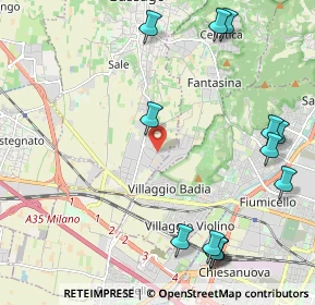 Mappa Via Camillo Golgi, 25064 Brescia BS, Italia (2.75385)
