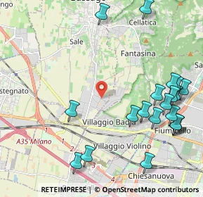 Mappa Via Camillo Golgi, 25064 Brescia BS, Italia (2.6225)