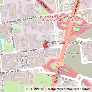 Mappa Via dei Lavoratori, 132, 20092 Cinisello Balsamo, Milano (Lombardia)