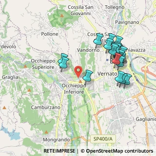 Mappa Via Oropa, 13897 Occhieppo Inferiore BI, Italia (2.0365)