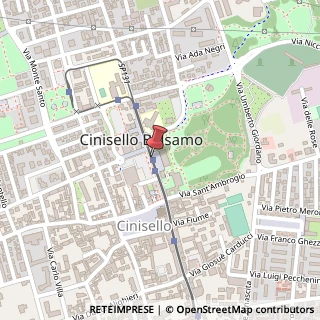 Mappa Via Giovanni Frova, 34, 20092 Cinisello Balsamo, Milano (Lombardia)