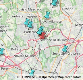 Mappa Via Alessandrina, 20037 Paderno Dugnano MI, Italia (4.66)