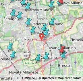 Mappa SP 46, 20037 Paderno Dugnano MI (2.5315)