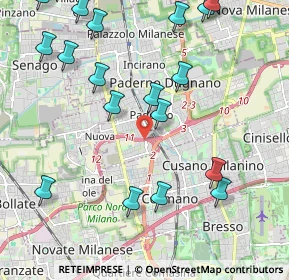 Mappa SP 46, 20037 Paderno Dugnano MI (2.51556)