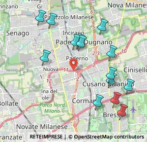 Mappa SP 46, 20037 Paderno Dugnano MI (2.18929)