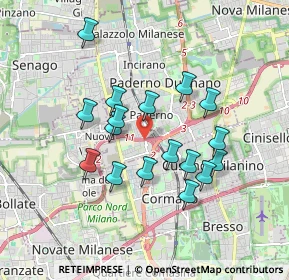 Mappa SP 46, 20037 Paderno Dugnano MI (1.57882)