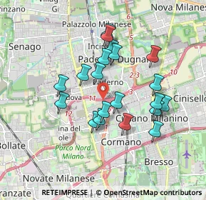 Mappa SP 46, 20037 Paderno Dugnano MI (1.563)