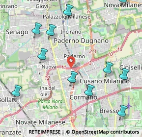 Mappa SP 46, 20037 Paderno Dugnano MI (2.59182)