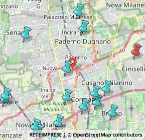 Mappa SP 46, 20037 Paderno Dugnano MI (2.94882)