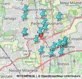 Mappa SP 46, 20037 Paderno Dugnano MI (1.76556)