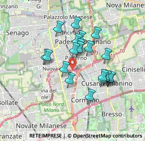Mappa SP 46, 20037 Paderno Dugnano MI (1.4715)