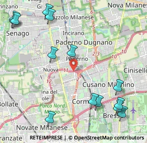 Mappa SP 46, 20037 Paderno Dugnano MI (2.84643)