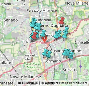 Mappa SP 46, 20037 Paderno Dugnano MI (1.4755)