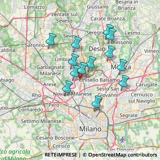 Mappa SP 46, 20037 Paderno Dugnano MI (6.10308)