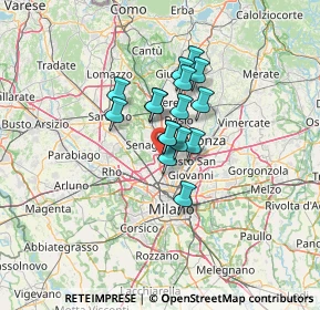 Mappa SP 46, 20037 Paderno Dugnano MI (8.14875)