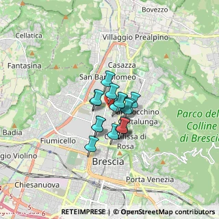 Mappa Via Fabio Filzi, 25121 Brescia BS, Italia (0.87941)