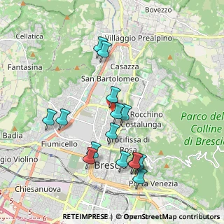 Mappa Via Fabio Filzi, 25121 Brescia BS, Italia (1.932)