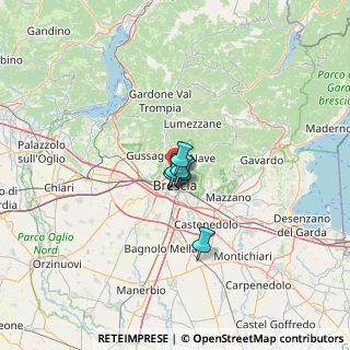 Mappa Via Fabio Filzi, 25121 Brescia BS, Italia (35.0525)