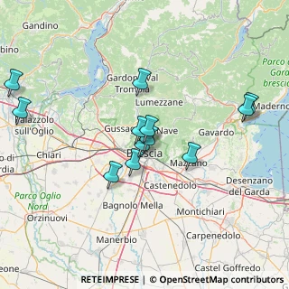 Mappa Via Fabio Filzi, 25121 Brescia BS, Italia (13.82167)