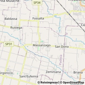 Mappa Massanzago