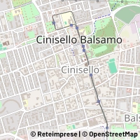 Mapa Cinisello Balsamo