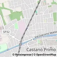 Hartă Castano Primo